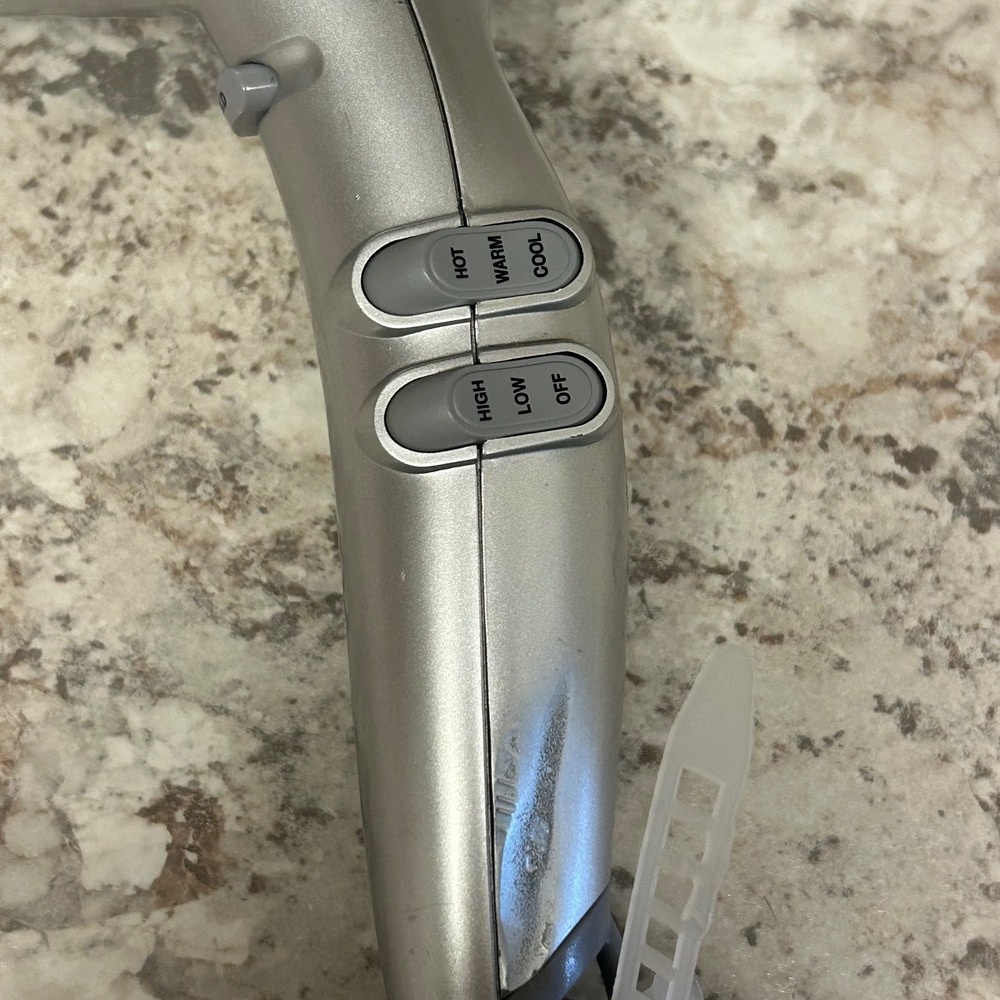 John Frieda Hair Dryer Silver 1875W Full Volume Styling Tool JF1R Blow Dryer - Picture 4 of 10